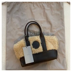 Kith Mini Haynes Shearling Tote Bag